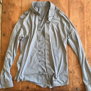 Lululemon men’s collard athletic shirt